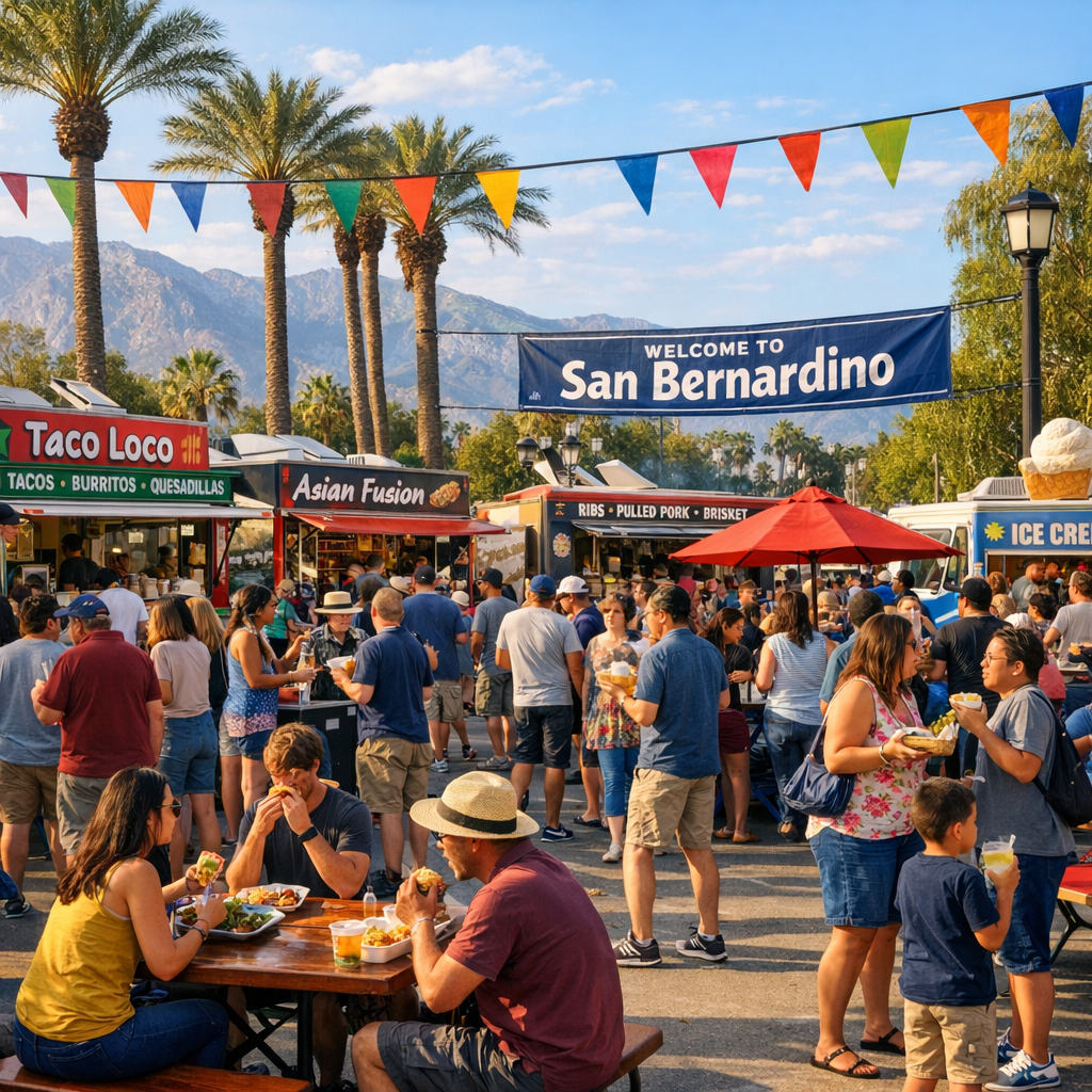 Exploring San Bernardino’s Vibrant Food Scene: New Eateries and Beloved Food Trucks